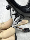 01-06 BMW E46 M3 Side View Door Mirrors Pair Painted Carbon Black *Notes*