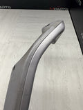 01-06 BMW E46 M3 Brushed Aluminum/Grey Door Trim Armrest Right Front Passenger