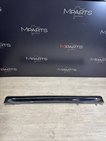 Left Driver Side OEM Skirt Rocker Panel Trim 98-02 BMW Z3M Roadster Coupe Black