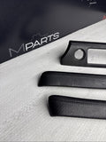 08-13 BMW E92 E93 M3 Interior Trim Set Carbon Leather OEM *4 Broken Tabs