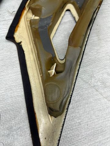 94-99 BMW E36 318I 323I 325I M3 COUPE REAR C PILLAR PILLARS TRIMS BLACK