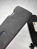2006-2010 BMW E63 650i M6 Coupe Sun Visors Pair Alcantara OEM *Sticker Flaw