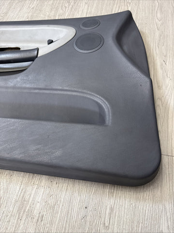 BMW E36 M3 95-99 Coupe Front Left Driver Door Card Panel Dove Grey Gray Vaders