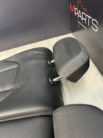 21-26 BMW G80 M3 Sedan Rear Backrest Back Rest Black Leather Seats