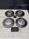 2023-2026 BMW G87 M2 Front & Rear Brake Discs Rotors Pads 2k Miles