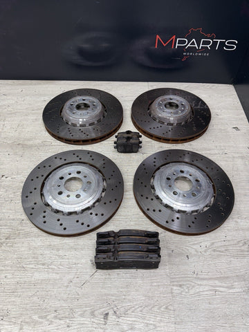 2023-2026 BMW G87 M2 Front & Rear Brake Discs Rotors Pads 2k Miles