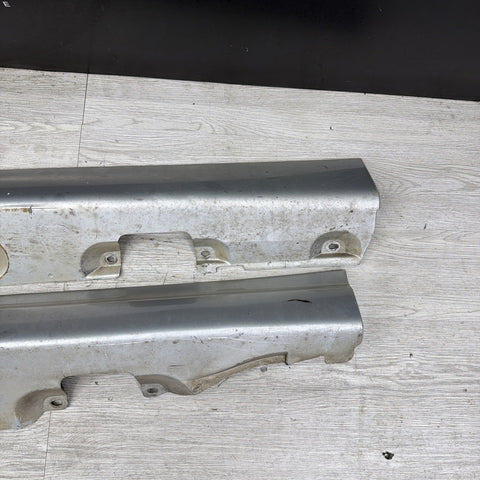 01-06 BMW E46 M3 Rocker Panel Side Skirts OEM Titanium Silver *Notes*