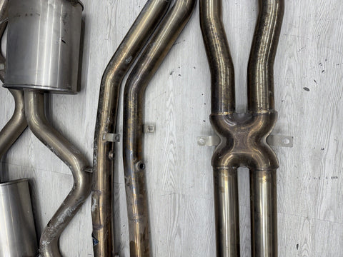 08-13 BMW E92 E93 M3 Rear Exhaust Mid Pipe Armytrix full Exhaust
