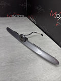 01-06 BMW E46 M3 Convertible Trunk Lid Grip Key Deck Handle Silver Grey *Crack