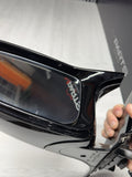BMW 19-25 840 M850 M8 G14 G15 LEFT SIDE VIEW MIRROR W/ BLIND SPOT CARBON FIBER