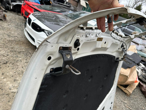 (PICKUP ONLY) BMW E71 X6M 08-14 Front Hood Bonnet Panel Alpine White