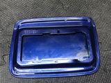 BMW E90 M3 REAR FUEL GAS FILLER CAP COVER DOOR LID BRACKET INTERLAGOS BLUE
