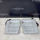 95-99 BMW E36 M3 Coupe Rear Folding Backrest Back Rest Seats Gray