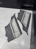BMW OEM E36 M3 95-99 Rear Dove Grey Leather Door Cards Panels 2489025