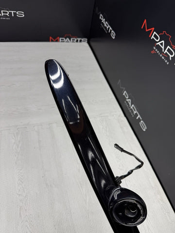 01-06 BMW E46 M3 Convertible Trunk Lid Grip Key Deck Handle Carbon Black *Notes*