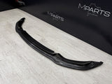 BMW F80 M3 F82 F83 M4 15-20 V Style Carbon Fiber Front Bumper Lip Splitter