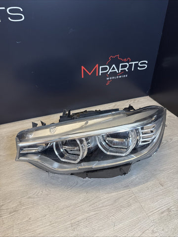 Damaged 2014-2018 BMW F32 F80 F82 F83 M3 M4 Left Adaptive LED Headlight Lamp OEM