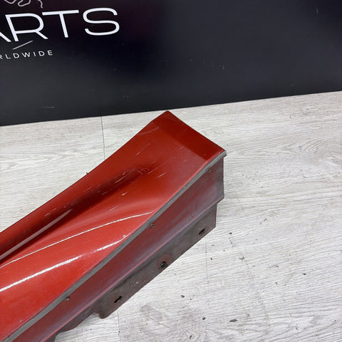 15-20 OEM BMW F82 F83 M4 Left Driver Side Skirt Rocker Panel Sakhir Orange