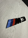 BMW F80 M3 Genuine Rear Trunk Black Emblem Decal Badge Logo