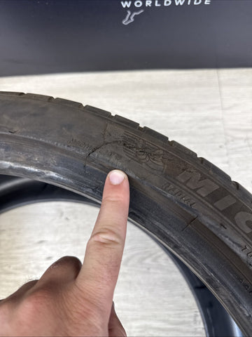 2023 Used Tire 285/30ZR20 Michelin Pilot Sport 4S - 99Y - 6-9/32