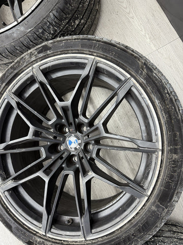 BMW M2 M3 M4 FACTORY OEM G80 G82 G83 19”/20” 825M COMPETITION RIMS WHEELS SET