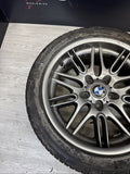 BMW E39 M5 18” STYLE 65 ALLOY WHEEL CHROME SHADOW FRONT RIM