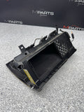 08-13 BMW E93 M3 CONVERTIBLE GLOVE BOX COMPARTMENT NOVILLO LEATHER BAMBOO