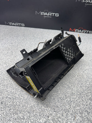 08-13 BMW E93 M3 CONVERTIBLE GLOVE BOX COMPARTMENT NOVILLO LEATHER BAMBOO