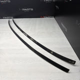 BMW E46 325 330 M3 Roof Rails Moldings Trims Pair Coupe OEM
