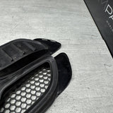 08-13 BMW E90 E92 E93 M3 Hood Scoops Space Jerez Black Pair 8042978