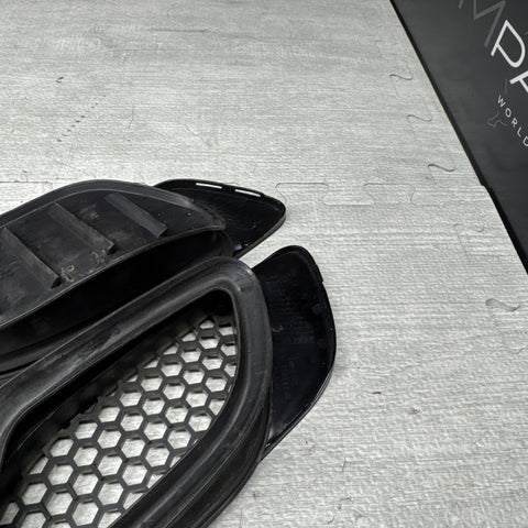 08-13 BMW E90 E92 E93 M3 Hood Scoops Space Jerez Black Pair 8042978