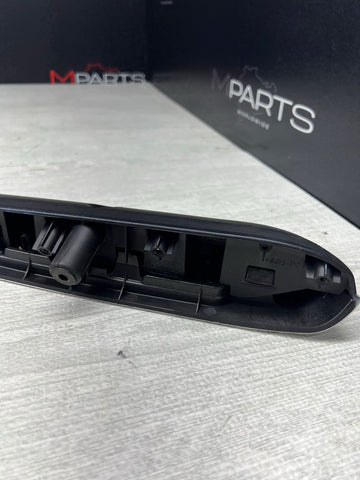 BMW 01-06 E46 M3 Coupe Left Driver Rear Armrest Brushed Aluminum OEM