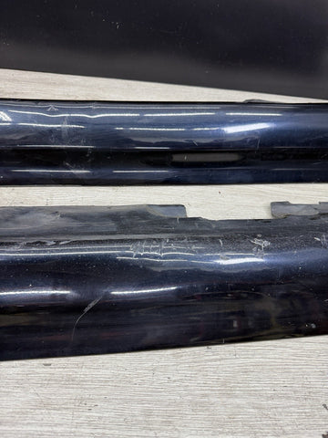01-06 BMW E46 M3 Rocker Panel Side Skirts OEM Carbon Black