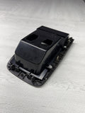 08-13 BMW E92 E93 M3 OEM Center Console Rear Sliding Tray Trim Carbon Fiber