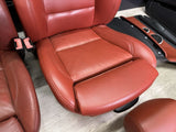 08-13 BMW E92 M3 Coupe Fox Red Interior Front & Rear Seats Complete