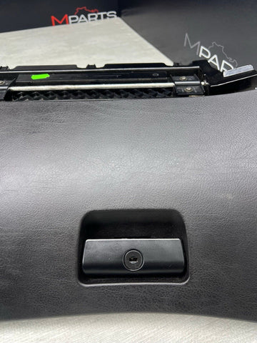 01-06 BMW E46 M3 330 328 323 Convertible Black Glove Box Glovebox + Lock