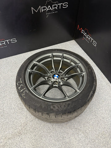 BMW 08-13 E90 E92 E93 M3 513M Rear Wheel Rim 18x10 +40 OEM 2284751