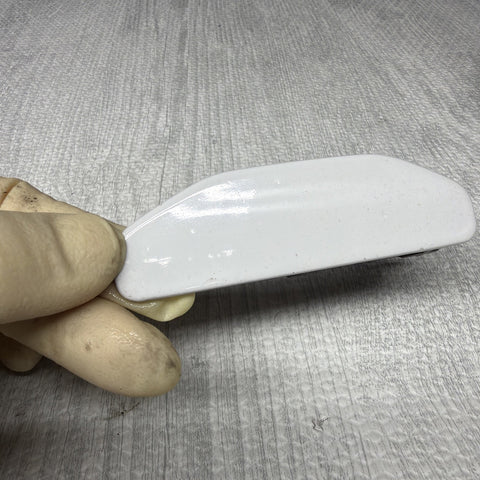 01-06 BMW E46 M3 Left Driver Head Light Washer Jet Cover 8256179 Alpine White