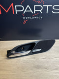 01-06 BMW E46 M3 Left Front Door Interior Panel Tweeter Handle 8222705 8237587