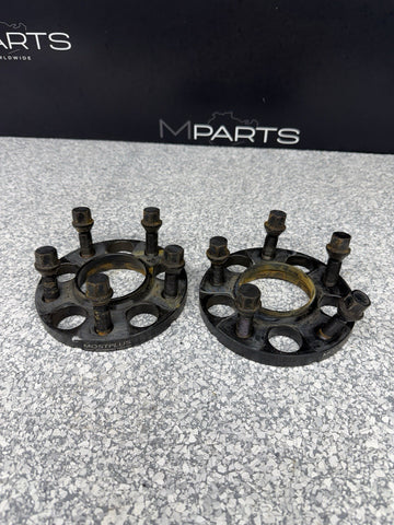 15MM Spacers + Extended Bolts PAIR 5x120 BMW E SERIES MOSTPLUS