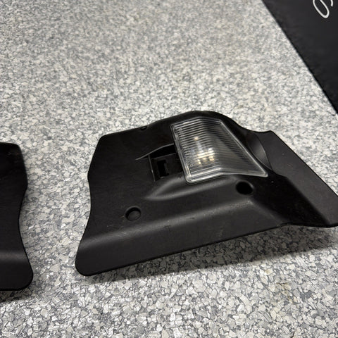 03-06 BMW E46 M3 TAIL LIGHT COVERS BULBS CARRIERS OEM