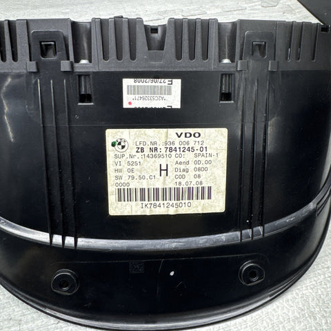 BMW E90 E92 E93 M3 Gauge Cluster Instrument Panel Speedo Manual OEM 08-13