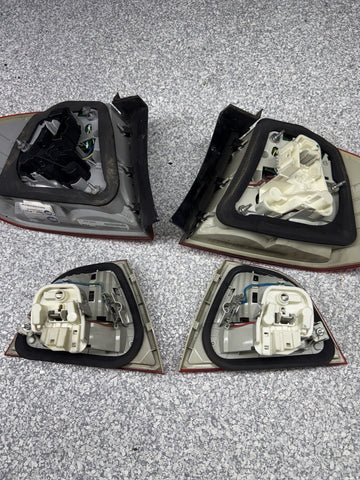 09-11 OEM BMW E90 328 335 M3 LCI Sedan Left Right Inner Outer Tail Light Set