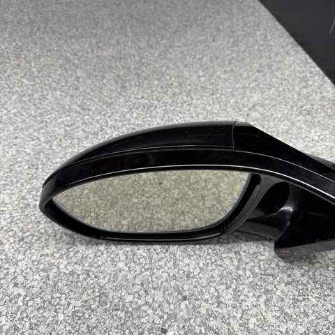 2008-2011 BMW E90 M3 Sedan Left Power Folding Side Mirrors Jerez Black OEM