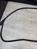 BMW E46 M3 01-06 Right Passenger Side Door Weather Strip Seal Black OEM *Notes*