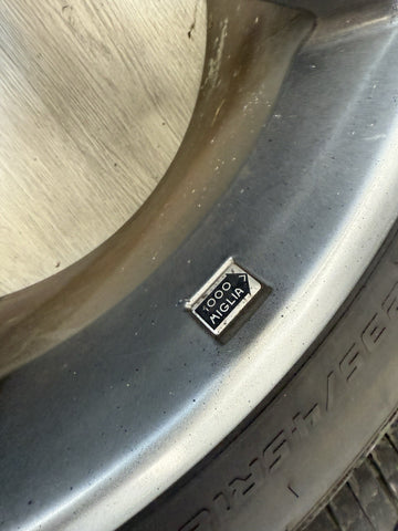 SET OF 4 1000 MIGLIA WHEELS RIMS SQUARE 18x8 ET20 5x120 BMW