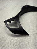 08-13 BMW E90 E92 E93 M3 Lower Steering Wheel Trim Cover Plate Black