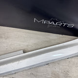 15-20 BMW F82 F83 M4 Rocker Panel Side Skirt Right Passenger Alpine White *Note*