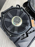 BMW 335 2008 E90 E92 Front Right & Left Under Seat Subwoofer Set 6513-9143136-01