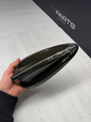 RED CARBON FIBER 15-21 BMW F30 F36 F87 M2 SHARK HOUSING ANTENNA 9303037 6848172